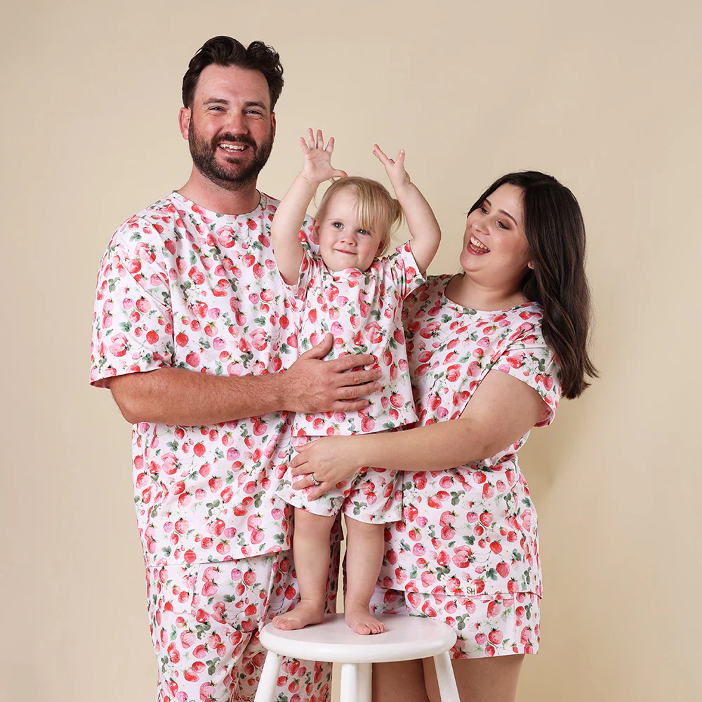 Strawberry Organic Mens PJ Set - Image 7