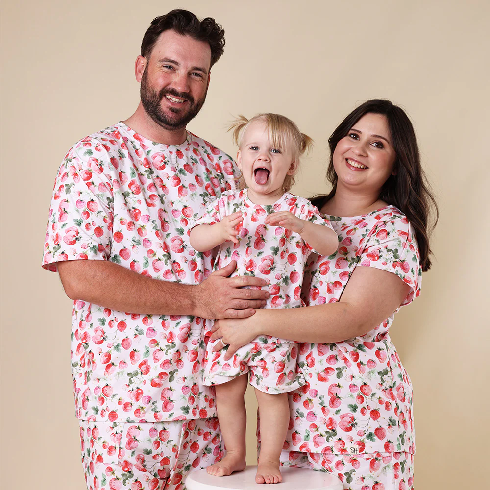 Strawberry Organic Mens PJ Set - Image 8