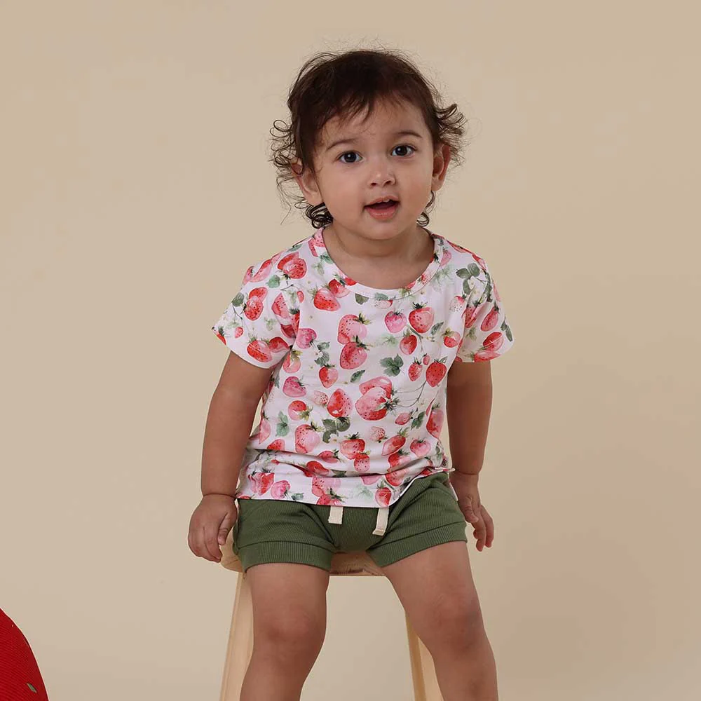 Strawberry Organic T-Shirt - Image 11