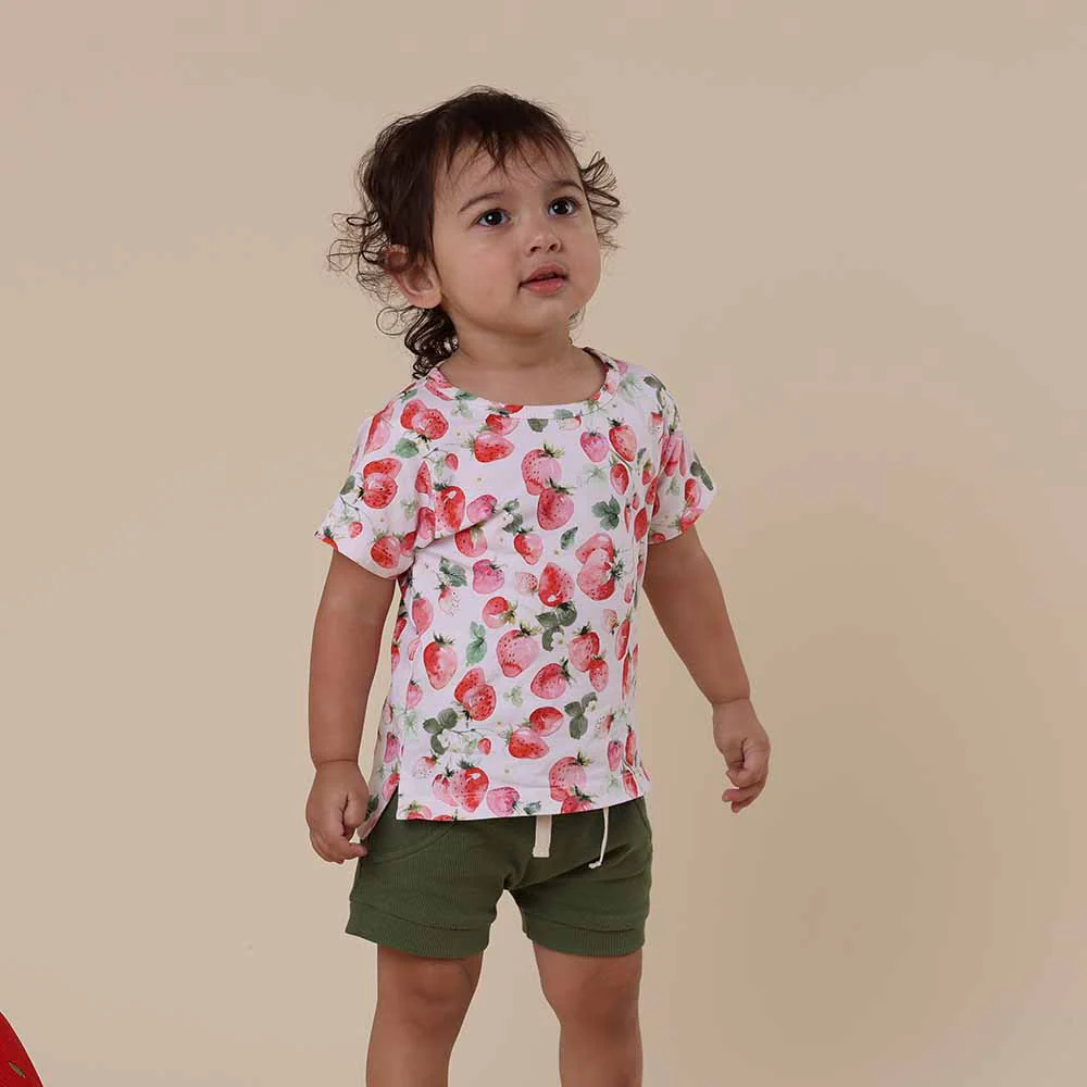 Strawberry Organic T-Shirt - Image 5
