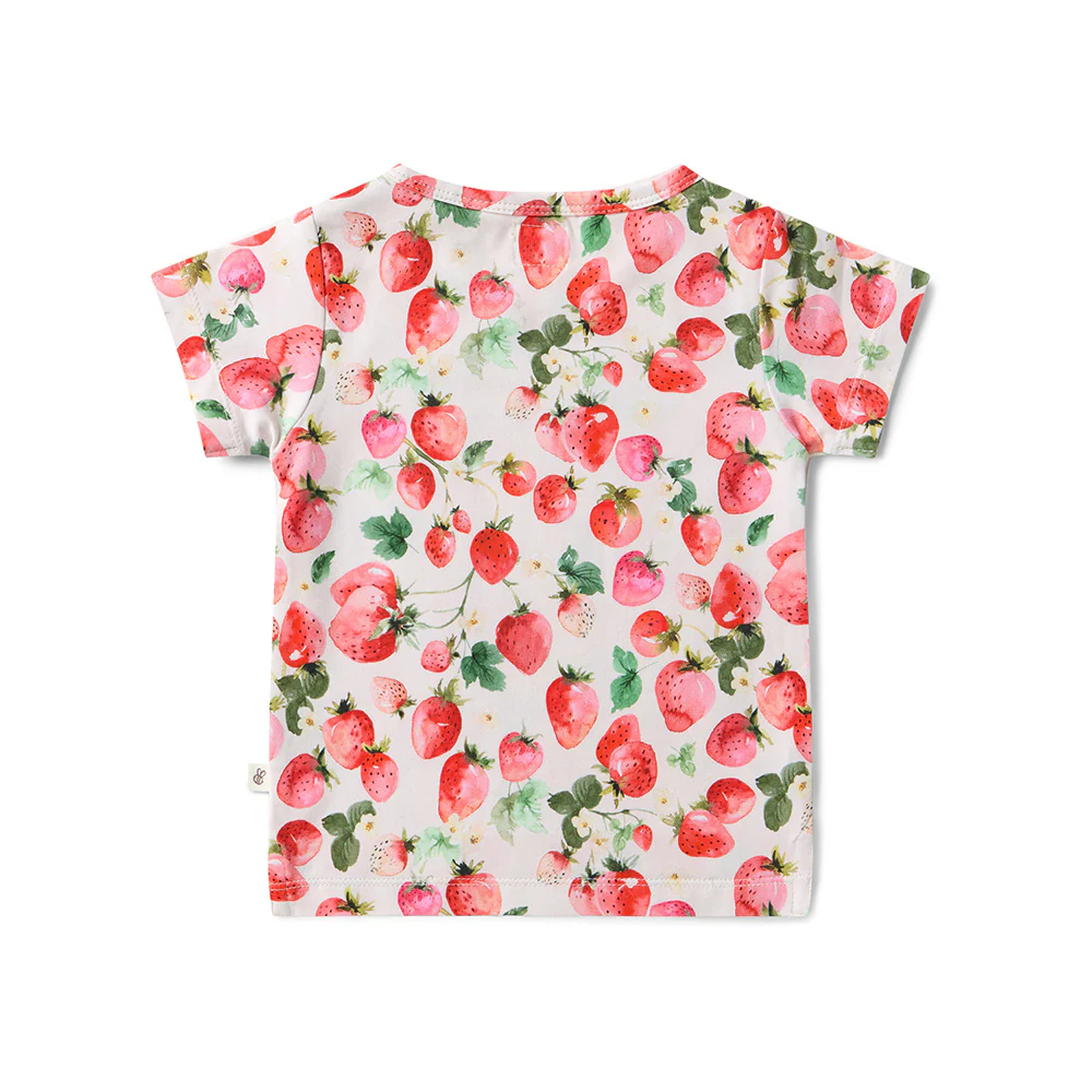 Strawberry Organic T-Shirt - Image 6