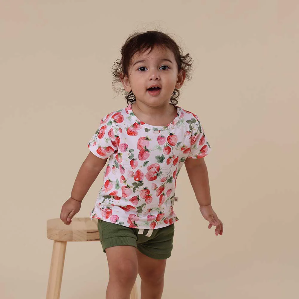 Strawberry Organic T-Shirt - Image 9