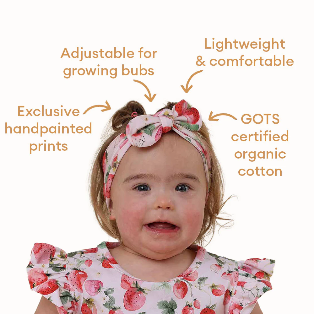 Strawberry Organic Topknot - Image 4
