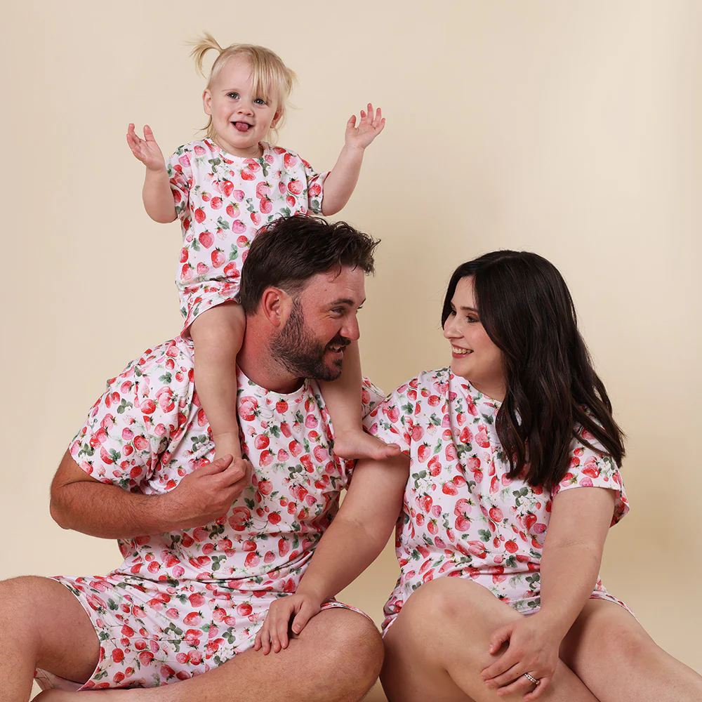 Strawberry Organic Womens PJ Set - Image 8