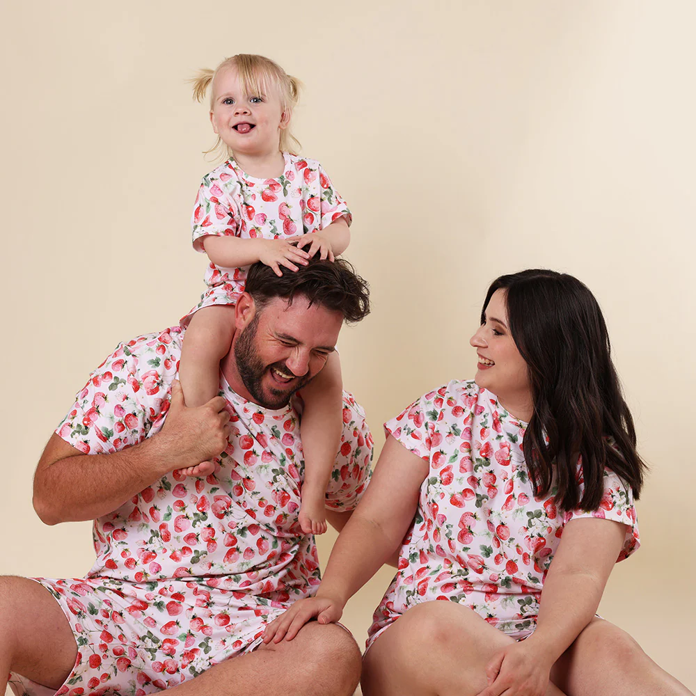 Strawberry Organic Womens PJ Set - Image 9