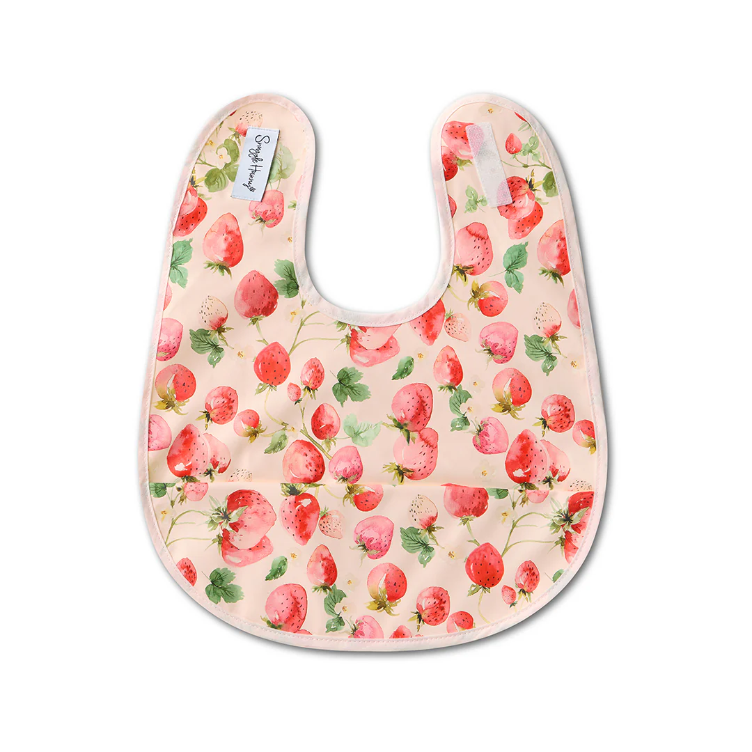Strawberry Snuggle Bib - Image 2