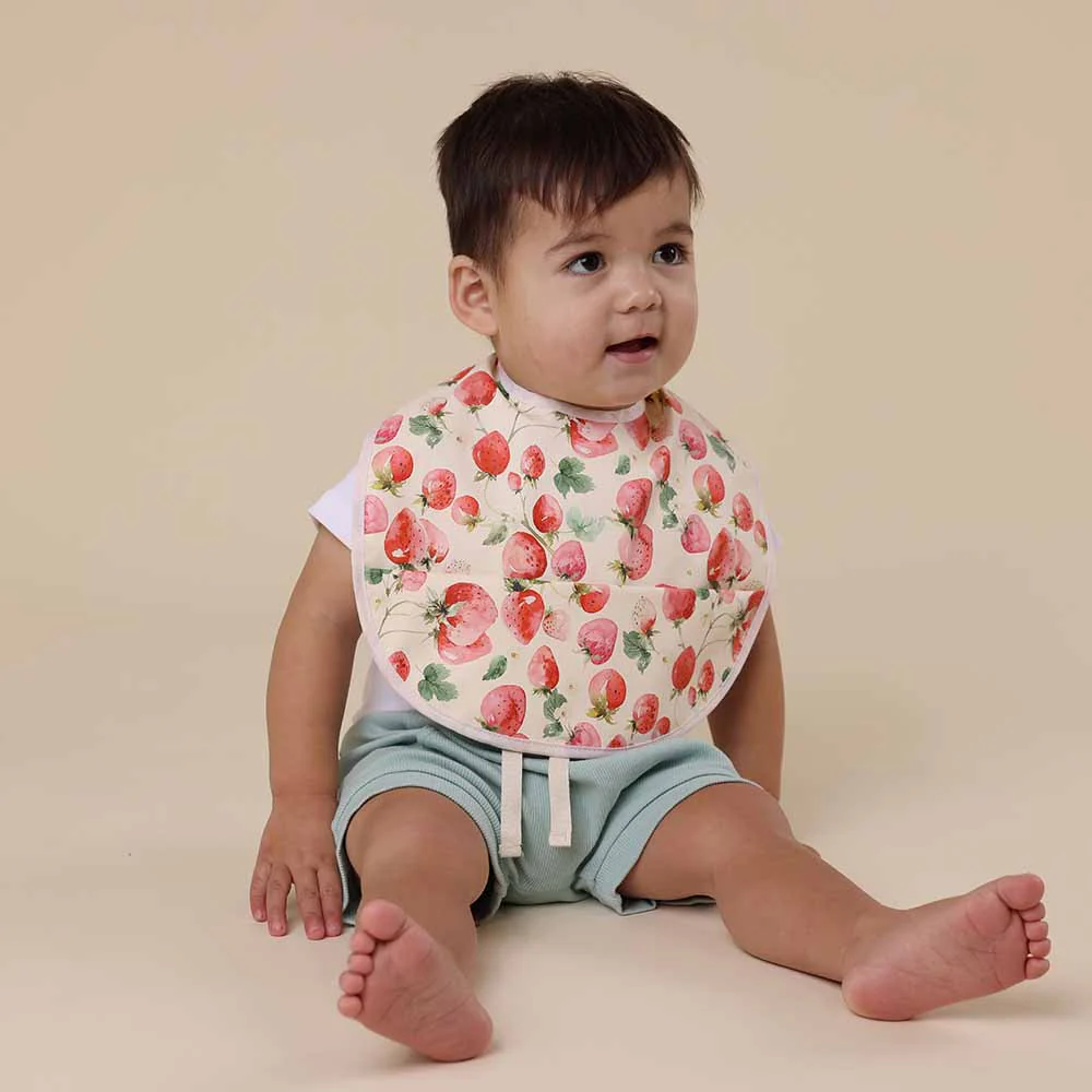Strawberry Snuggle Bib - Image 3