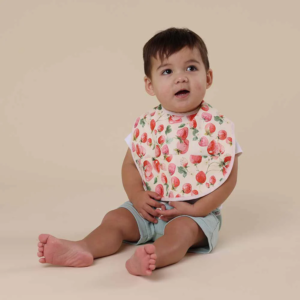 Strawberry Snuggle Bib - Image 5