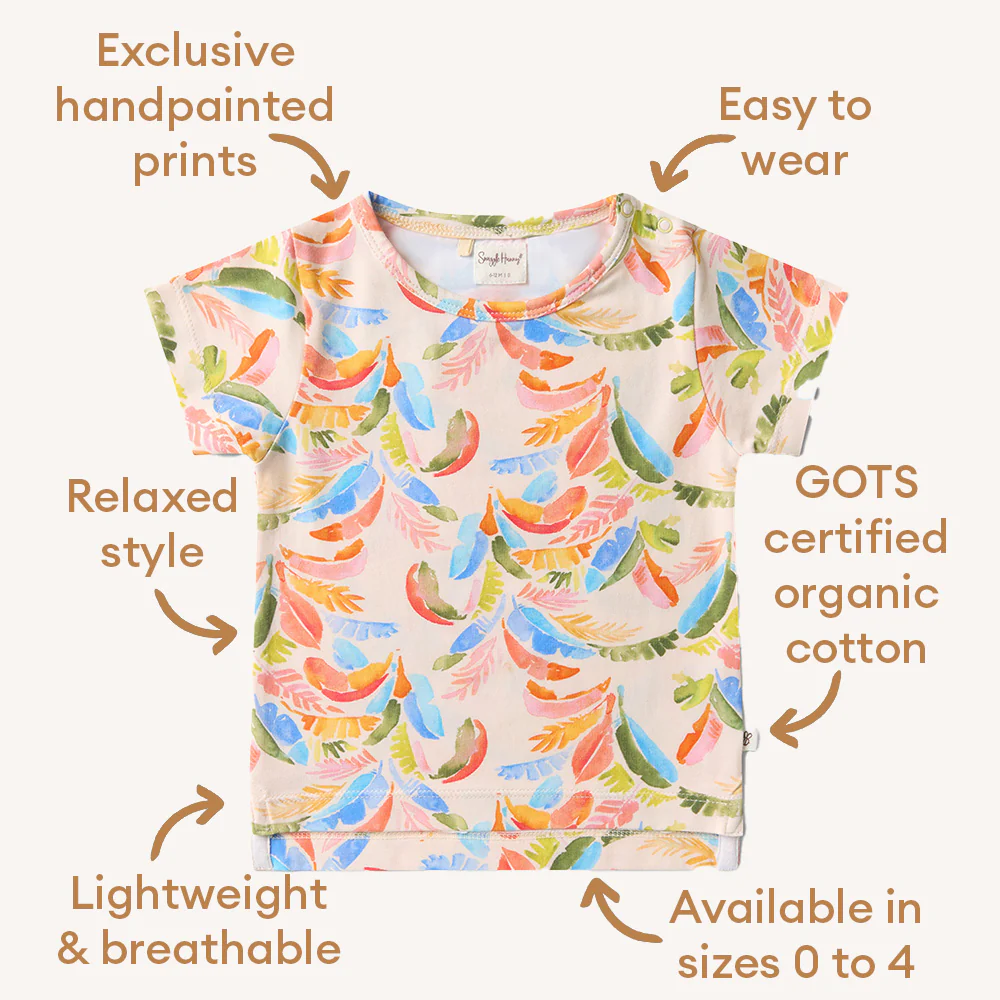 Summer Palm Organic T-Shirt - Image 4
