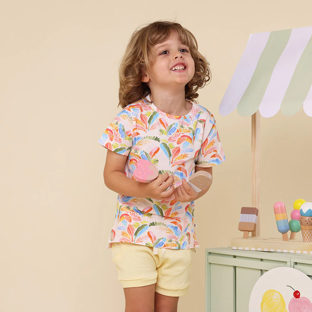 Summer Palm Organic T-Shirt - Image 8