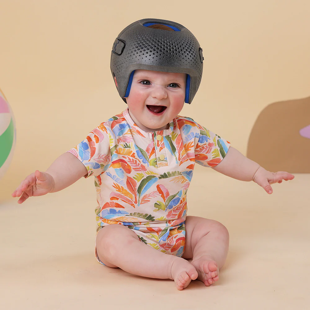 Summer Palm Short Sleeve Organic Bodysuit - Image 7