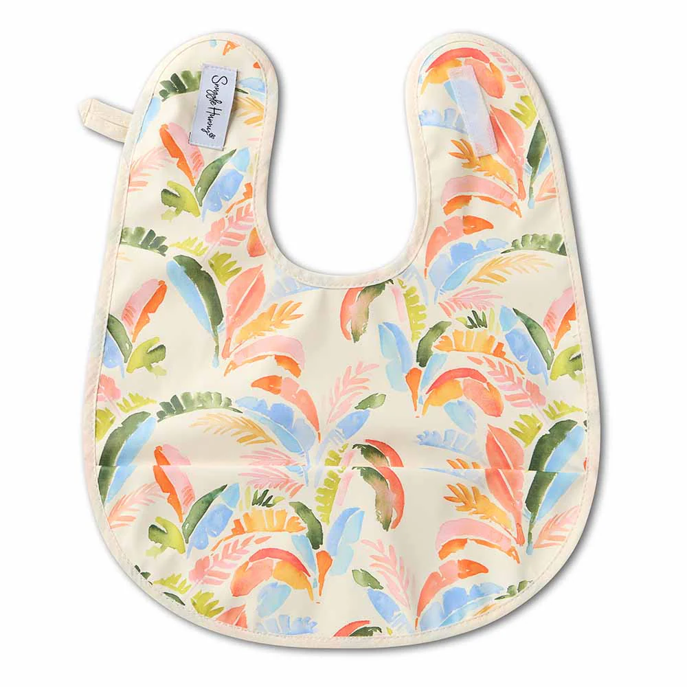 Summer Palm Snuggle Bib - Image 2