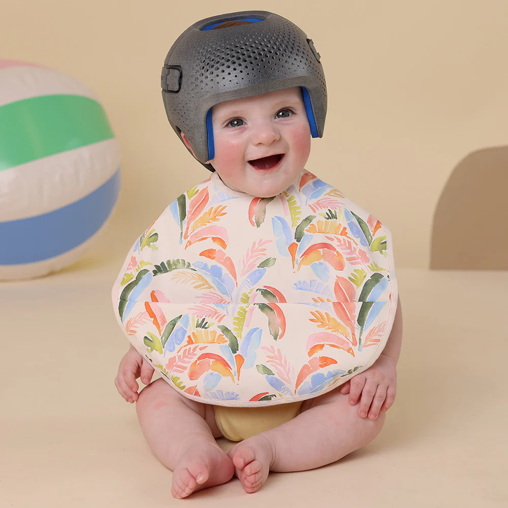 Summer Palm Snuggle Bib - Image 3