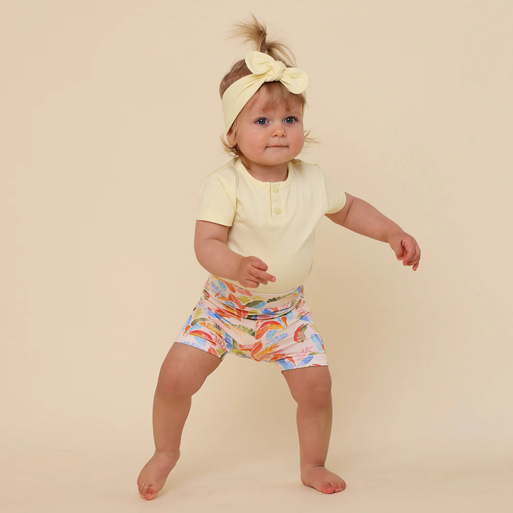 Summer Palm Organic Bike Shorts - Image 6