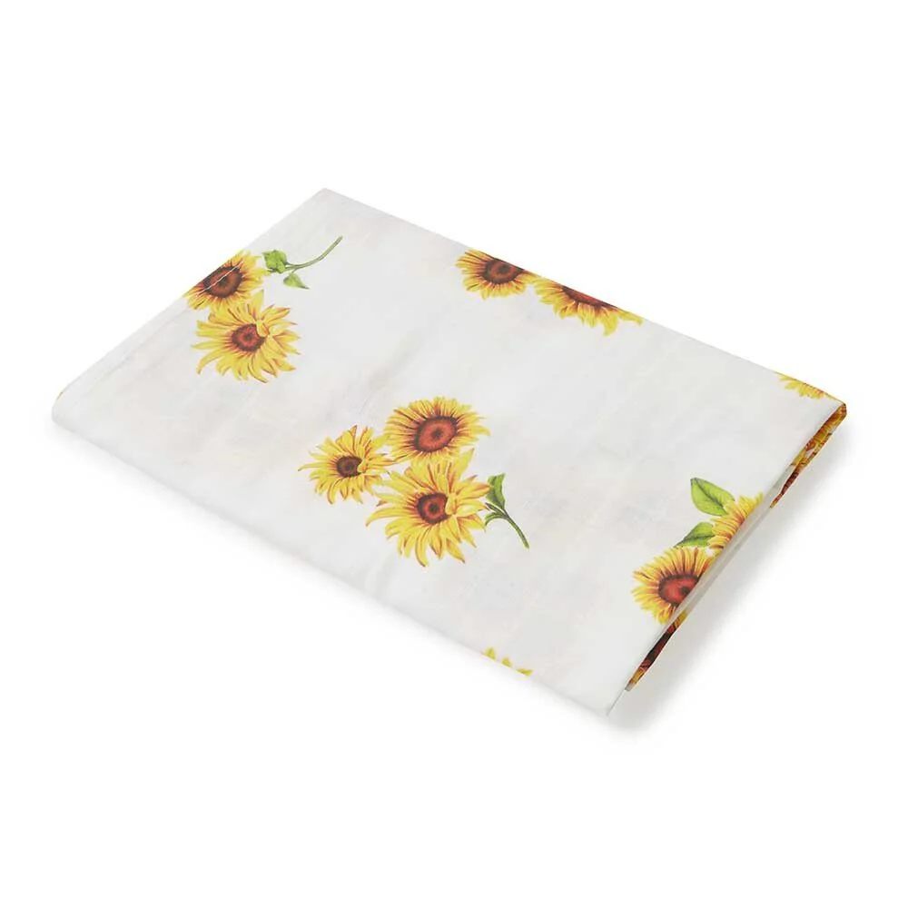 Sunflower Organic Muslin Wrap - Image 3