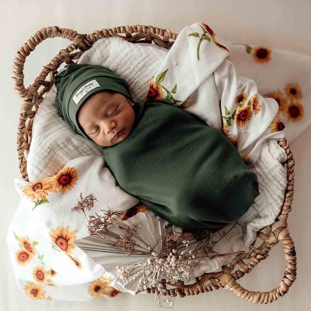 Sunflower Organic Muslin Wrap - Image 8