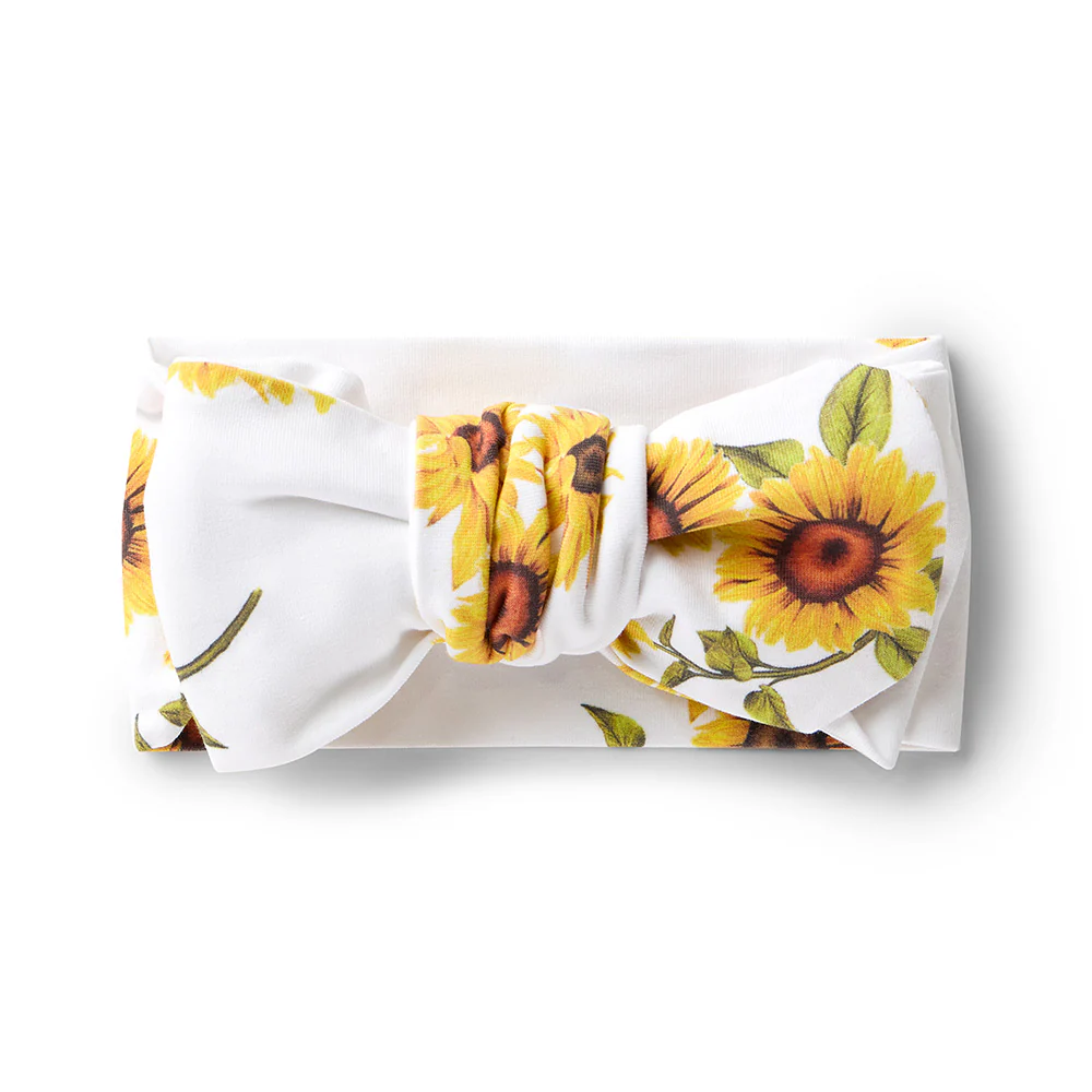 Sunflower Organic Oversized Bow - Image 2