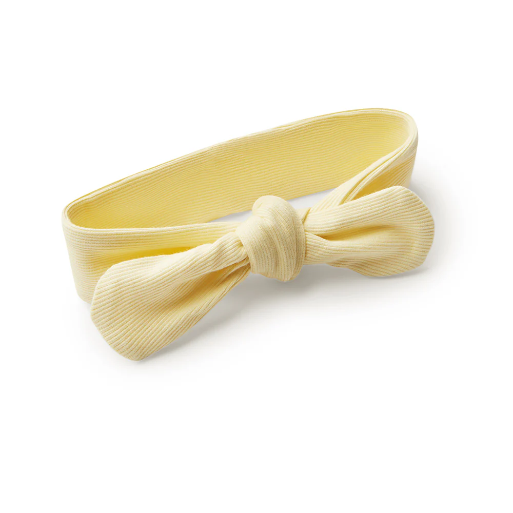 Sunlight Ribbed Organic Topknot - Image 2