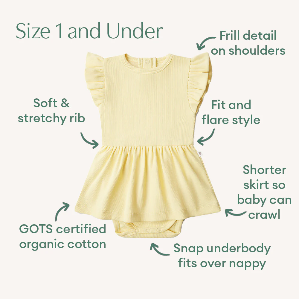 Sunlight Short Sleeve Organic Dress - Image 4