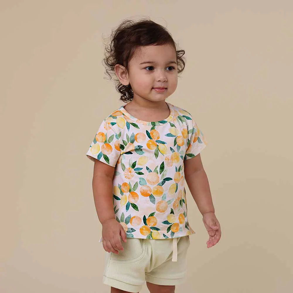 Sunny Citrus Organic T-Shirt - Image 3