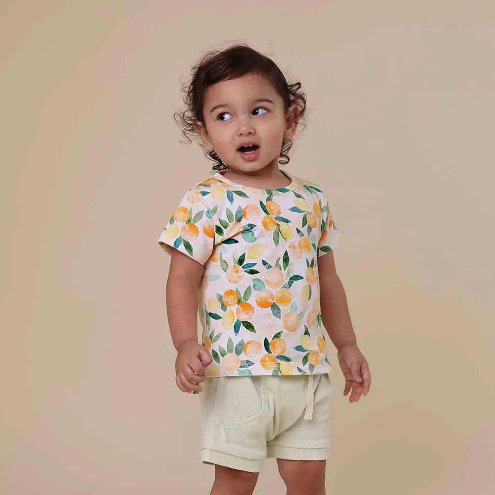 Sunny Citrus Organic T-Shirt - Image 5