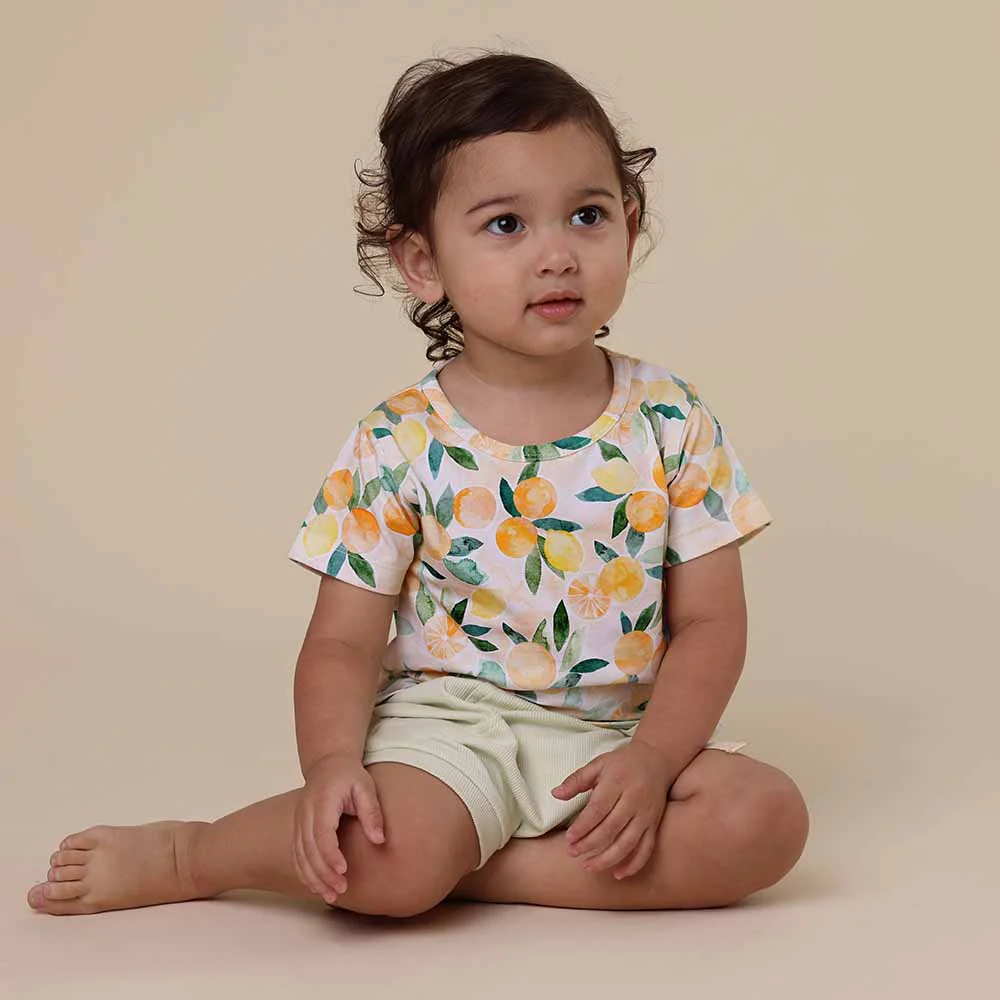 Sunny Citrus Organic T-Shirt - Image 7