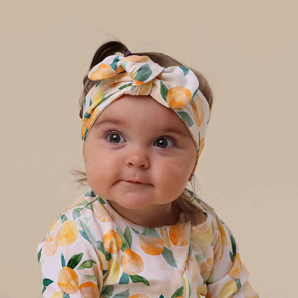 Sunny Citrus Organic Topknot - Image 3