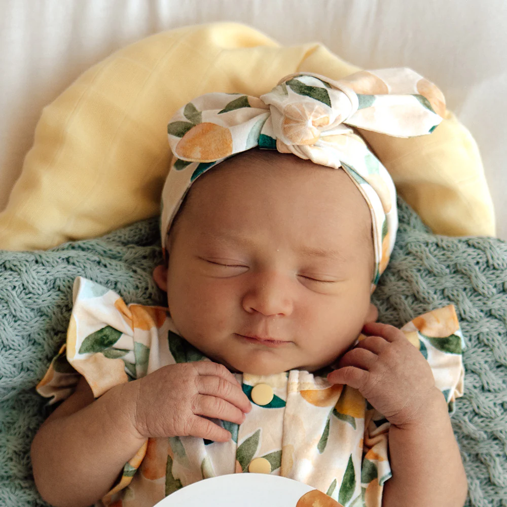 Sunny Citrus Organic Topknot - Image 5