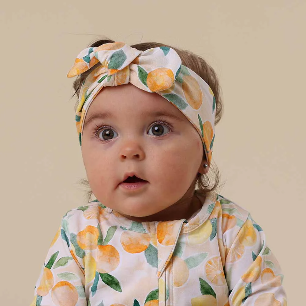 Sunny Citrus Organic Topknot - Image 6