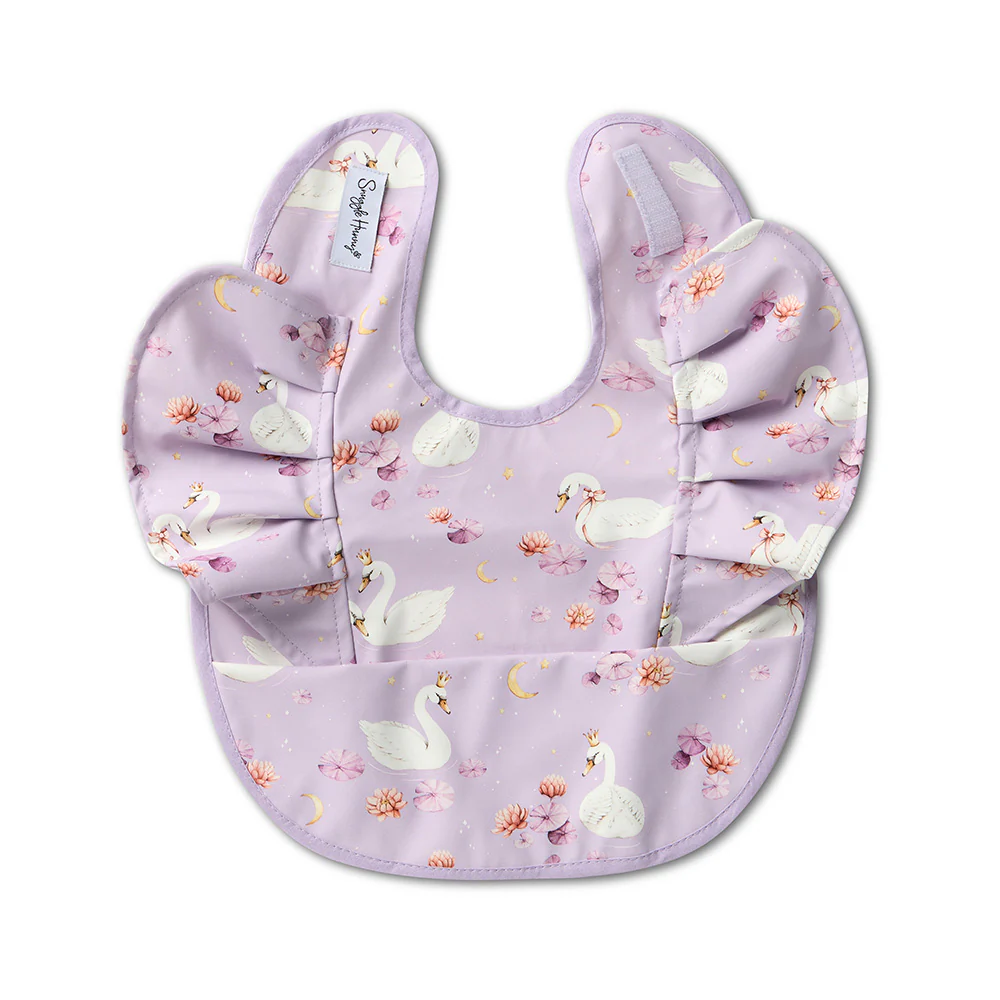 Swan Lake Frill Snuggle Bib - Image 2