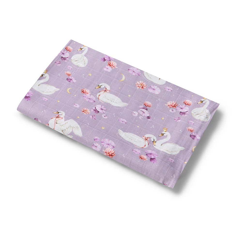 Swan Lake Organic Muslin Wrap - Image 2