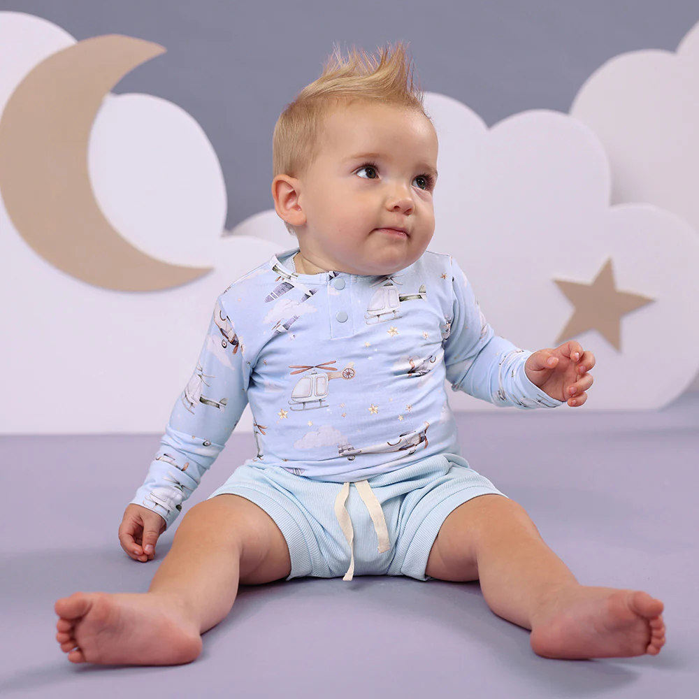 Taking Flight Long Sleeve Organic Bodysuit - Image 10