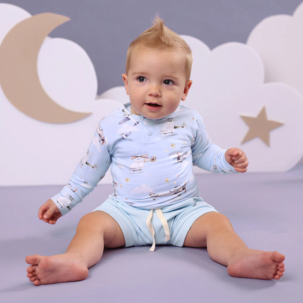 Taking Flight Long Sleeve Organic Bodysuit - Image 12
