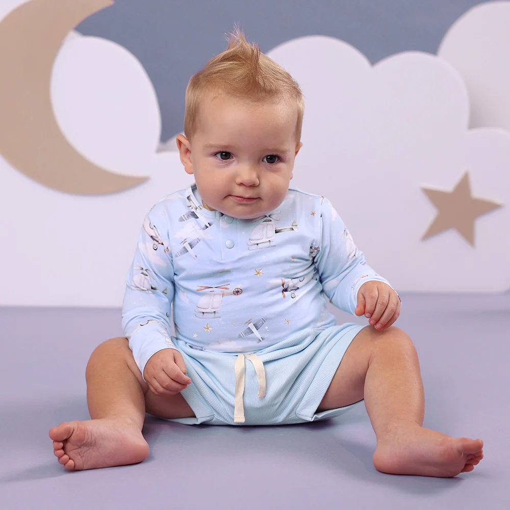 Taking Flight Long Sleeve Organic Bodysuit - Image 3