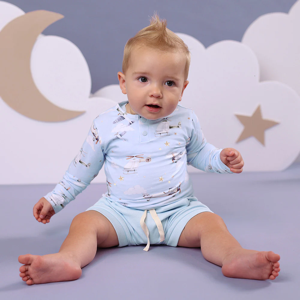 Taking Flight Long Sleeve Organic Bodysuit - Image 8