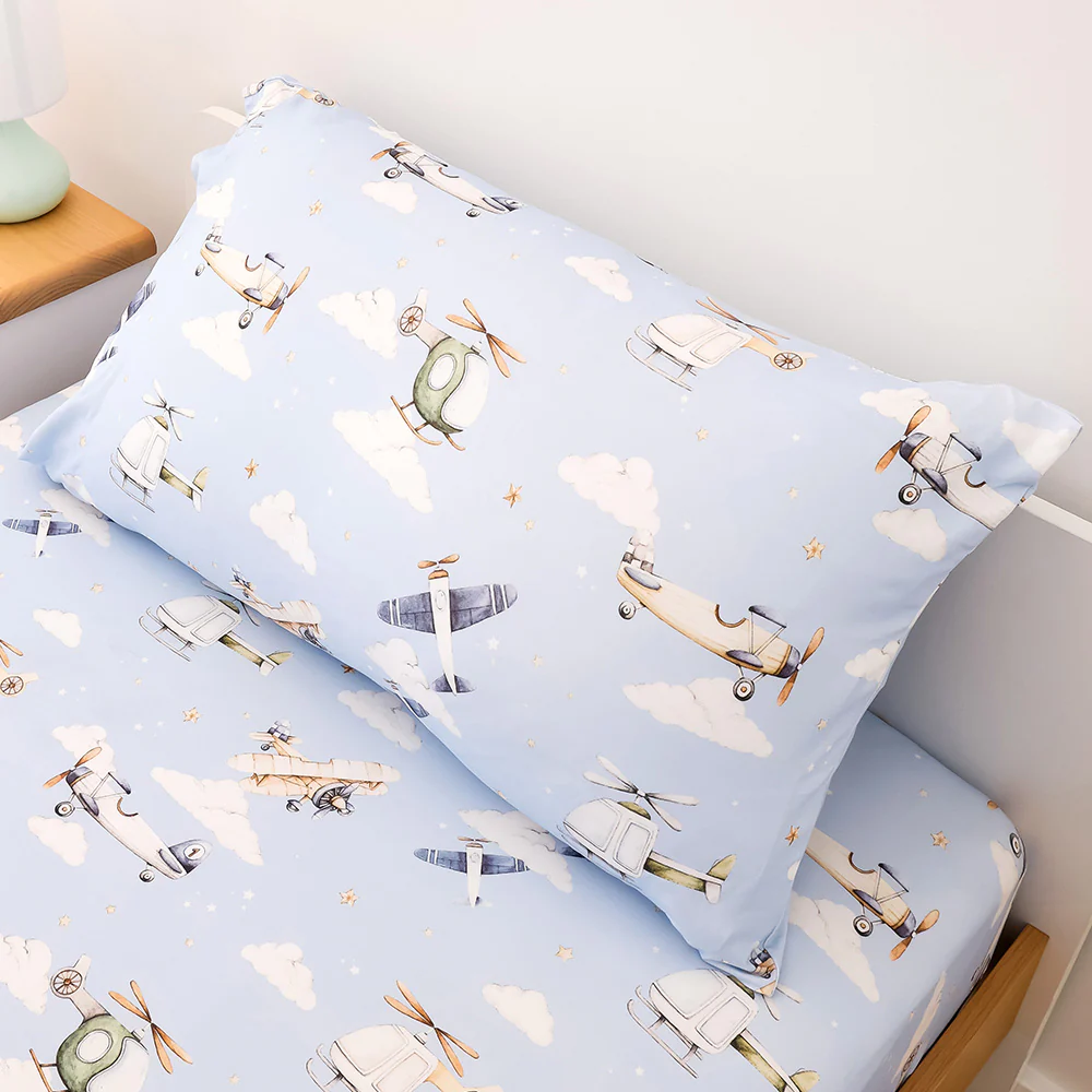 Taking Flight Organic Cotton Single Pillowcase - Image 3