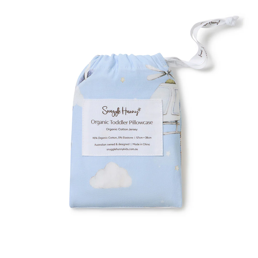 Taking Flight Organic Cotton Toddler Pillowcase - Image 5