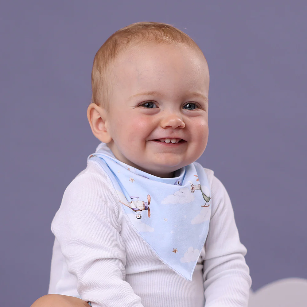 Taking Flight Organic Dribble Bib - Image 3