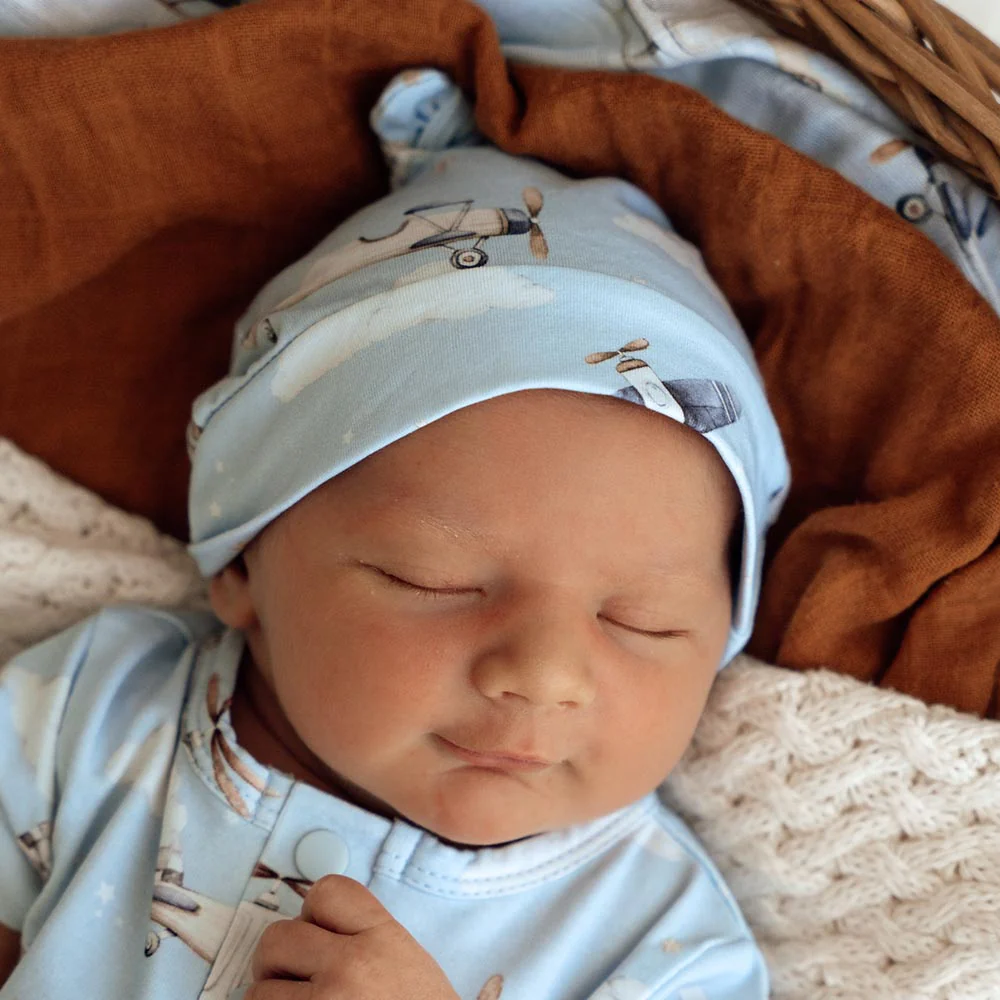 Taking Flight Organic Knotted Beanie - Image 5