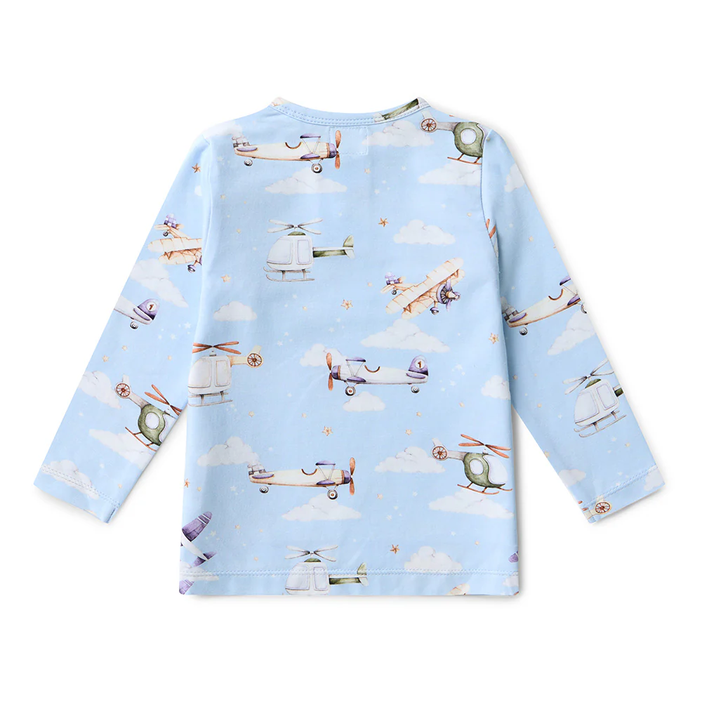 Taking Flight Organic Long Sleeve Top - Image 4