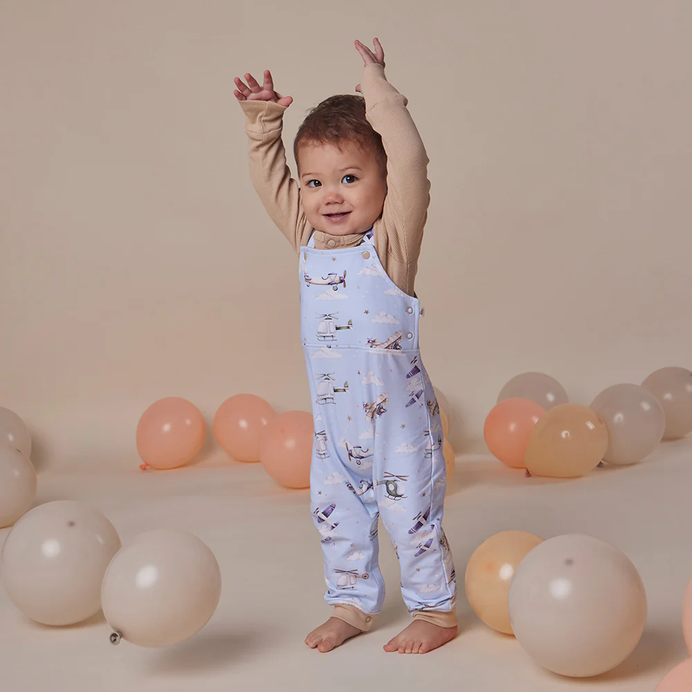 Taking Flight Organic Snuggle Overalls - Image 12