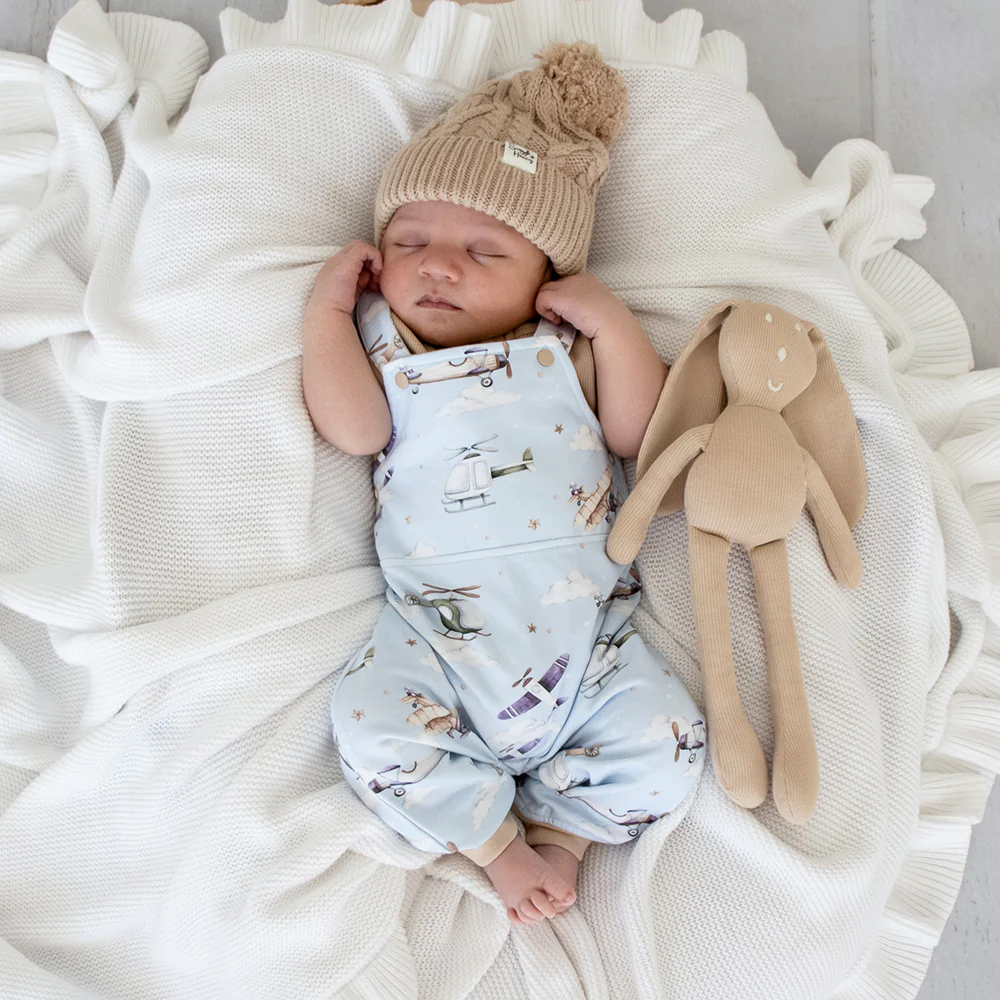 Taking Flight Organic Snuggle Overalls - Image 3