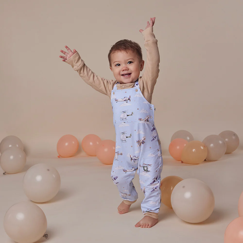 Taking Flight Organic Snuggle Overalls - Image 4