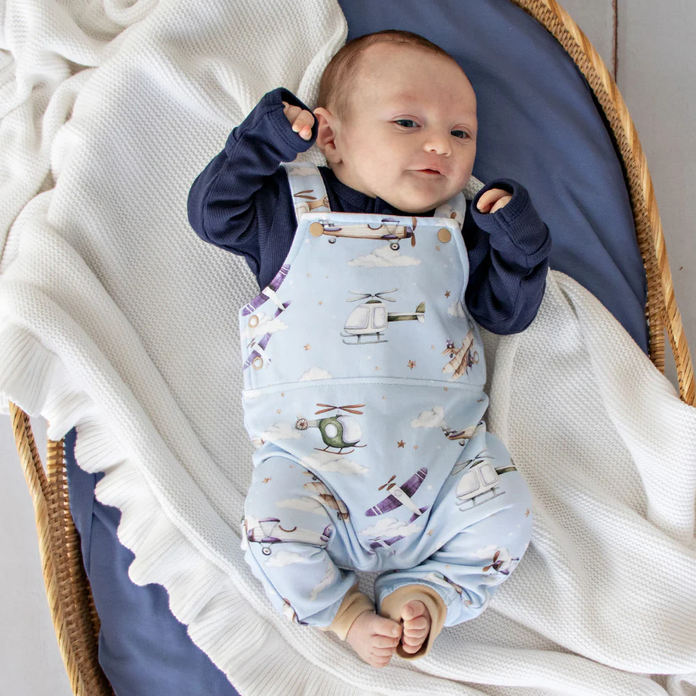 Taking Flight Organic Snuggle Overalls - Image 5