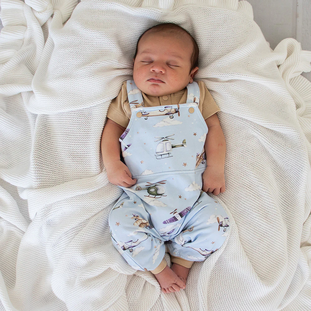 Taking Flight Organic Snuggle Overalls - Image 7