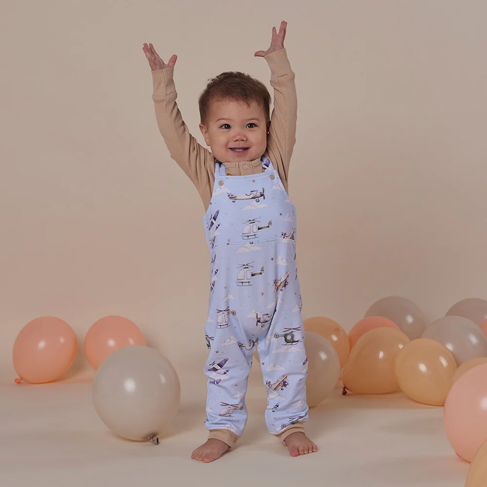 Taking Flight Organic Snuggle Overalls - Image 8
