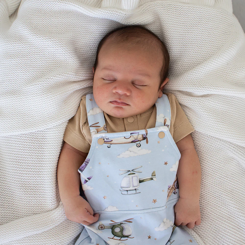 Taking Flight Organic Snuggle Overalls - Image 9