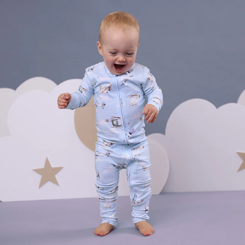 Taking Flight Organic Snugglesuit Convertible Romper - Image 10