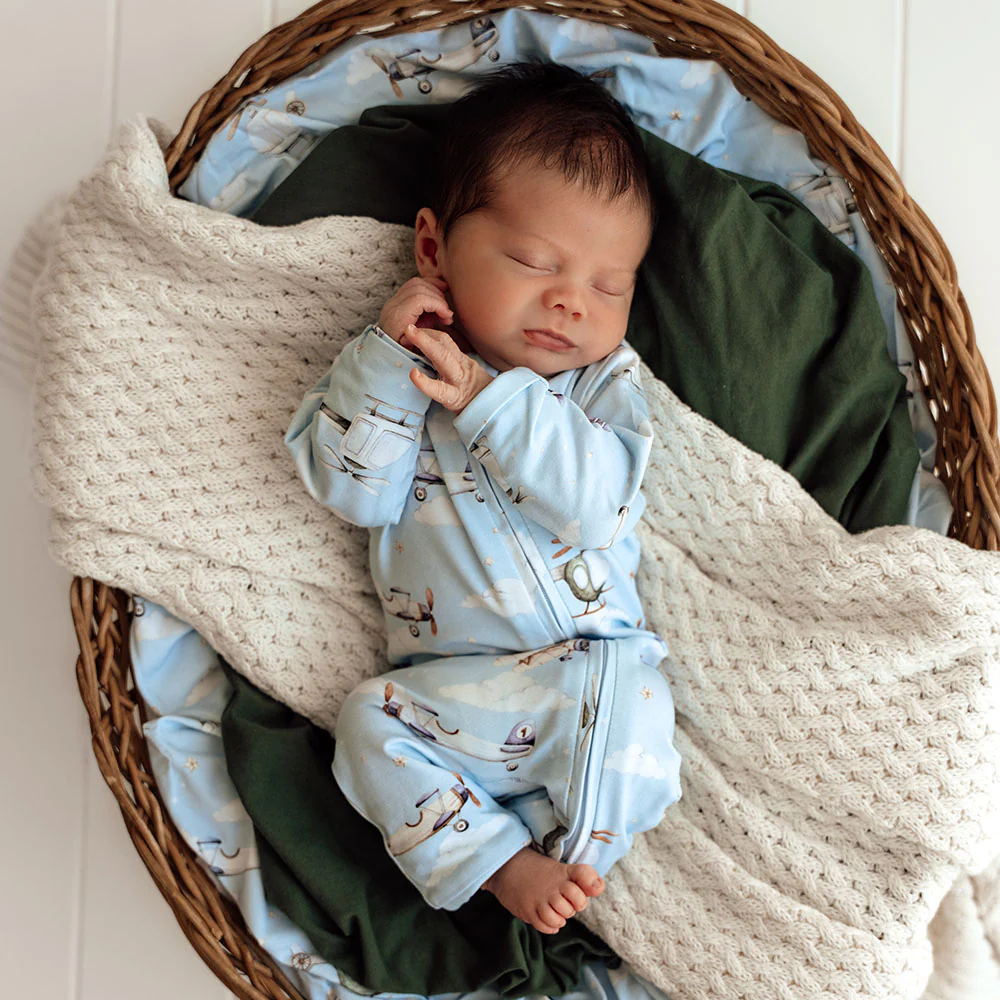 Taking Flight Organic Snugglesuit Convertible Romper - Image 11