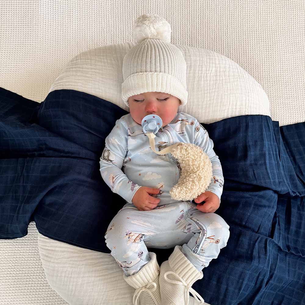 Taking Flight Organic Snugglesuit Convertible Romper - Image 13